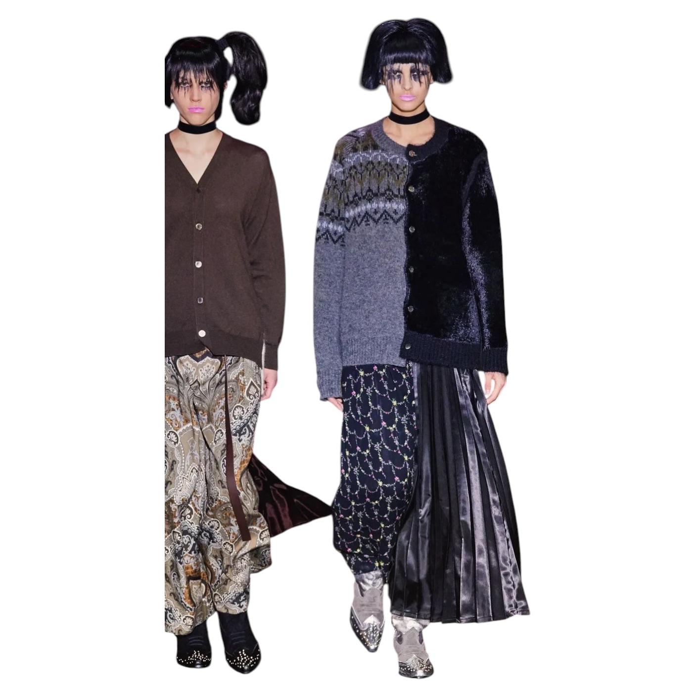 Junya Watanabe x Comme Des Garcons Fall 2019 Maxi Skirt For Sale