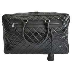 Chanel Timeless Quilted Carry-on Travel Weekend Bag