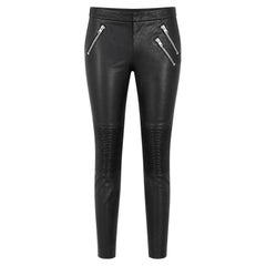 Joseph Spark Leather Biker Trousers