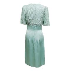 Carolina Herrera D'Alonzo lace and Organza Empire waist