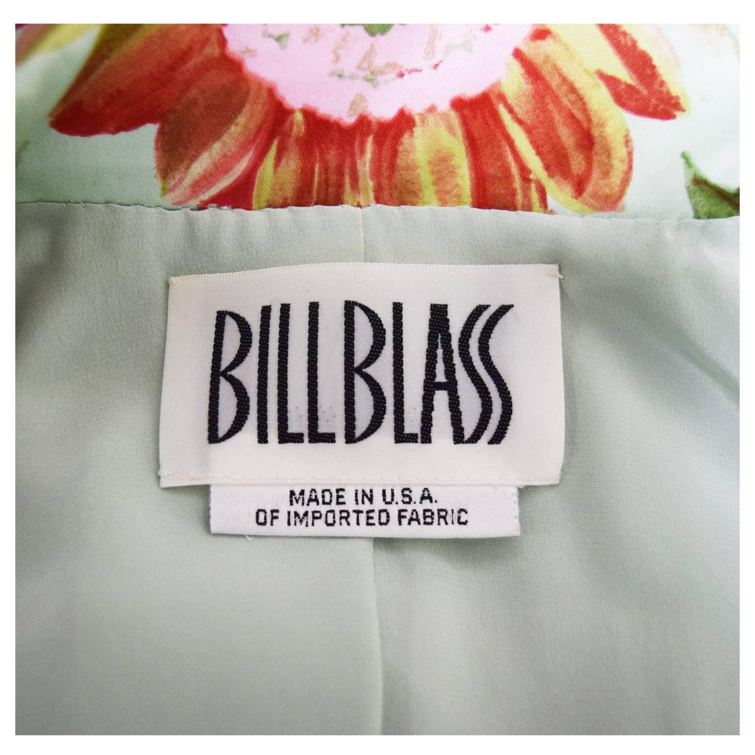 Bill Blass Single Breasted Blazer For Sale 2