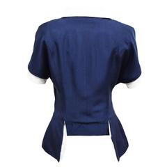 Chanel Button Up Nautical Jacket