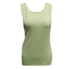 Oscar de la Renta Mint Green Cashmere Silk Blend Cardigan Set with Lace Bows