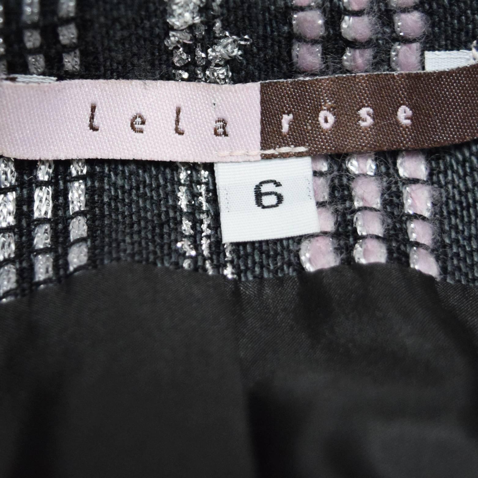 Women's Lela Rose Multi Threaded Woven Jacket For Sale