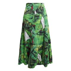 Trelise Cooper Aline Nautical Watercolor Skirt 