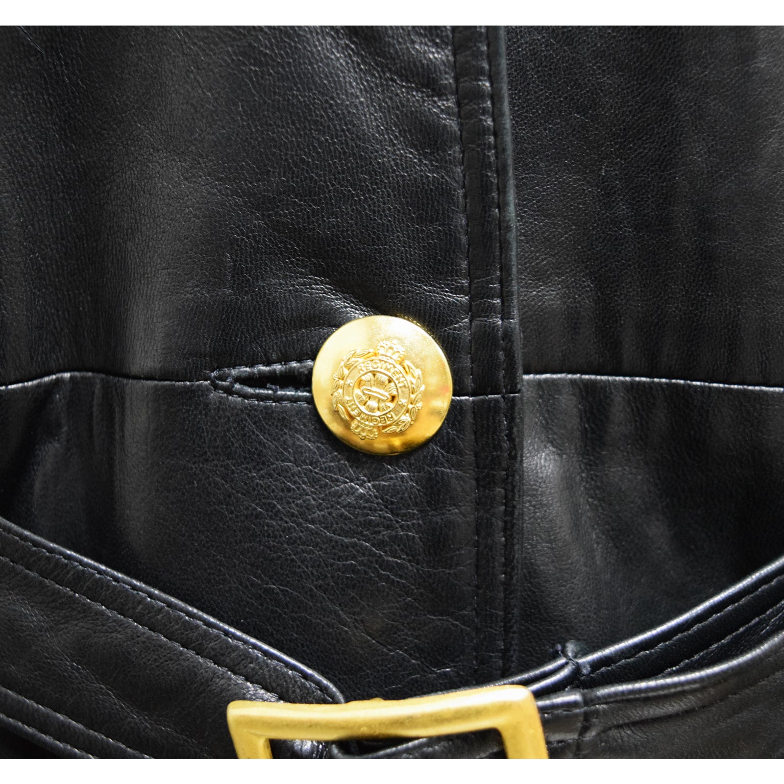 La Nouvelle Renaissance Black Leather 