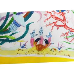 Gucci Under the Sea Cotton Scarf