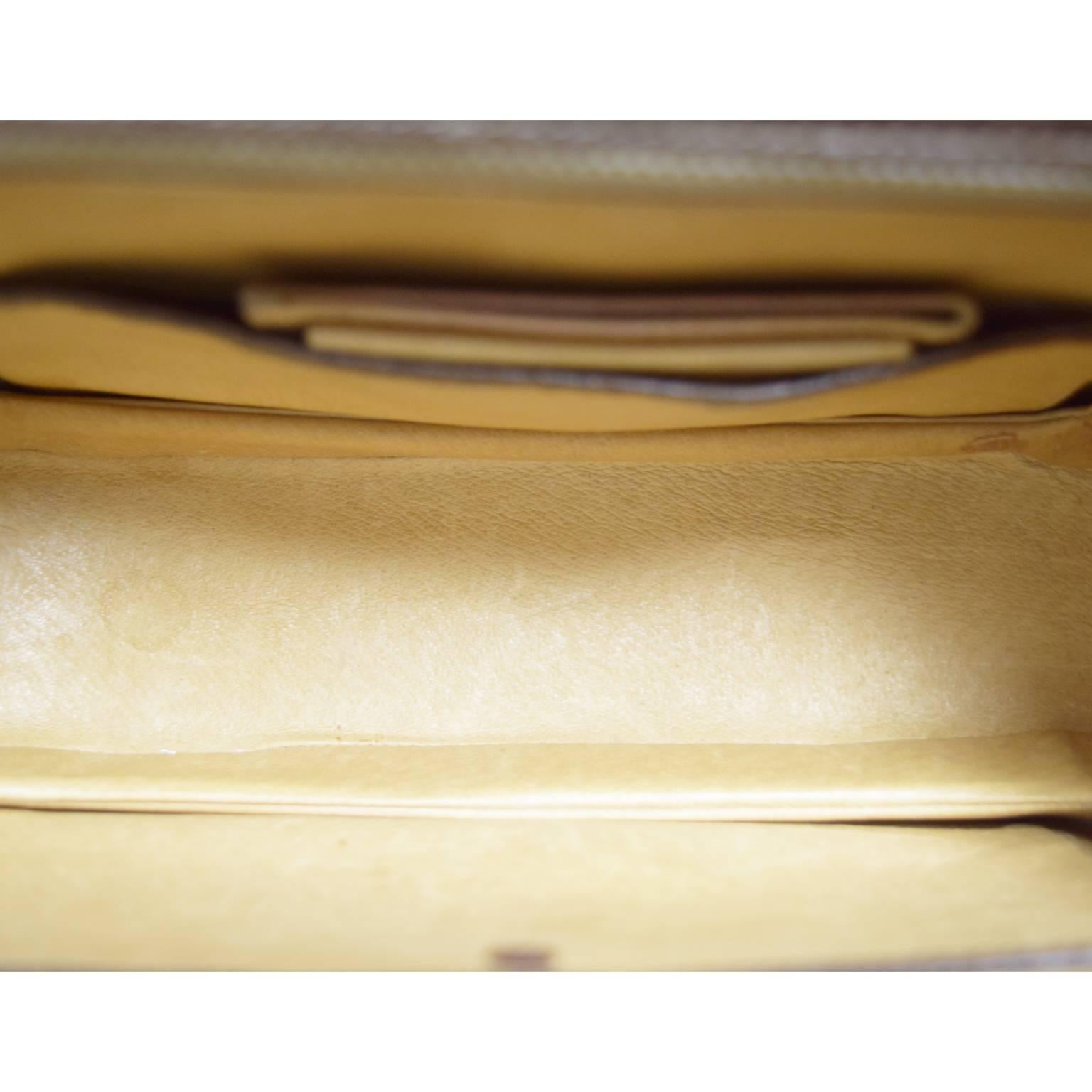 Gucci Original Vintage Bamboo Classic Handbag For Sale 2