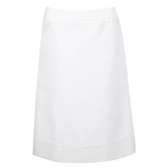 Marni Ivory A-line Skirt 