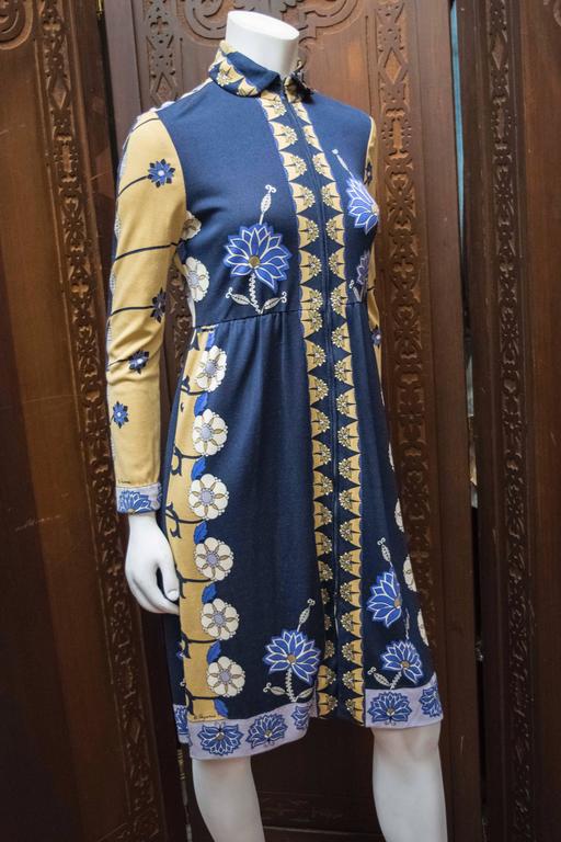 1970s Paganne Day Dress For Sale at 1stdibs