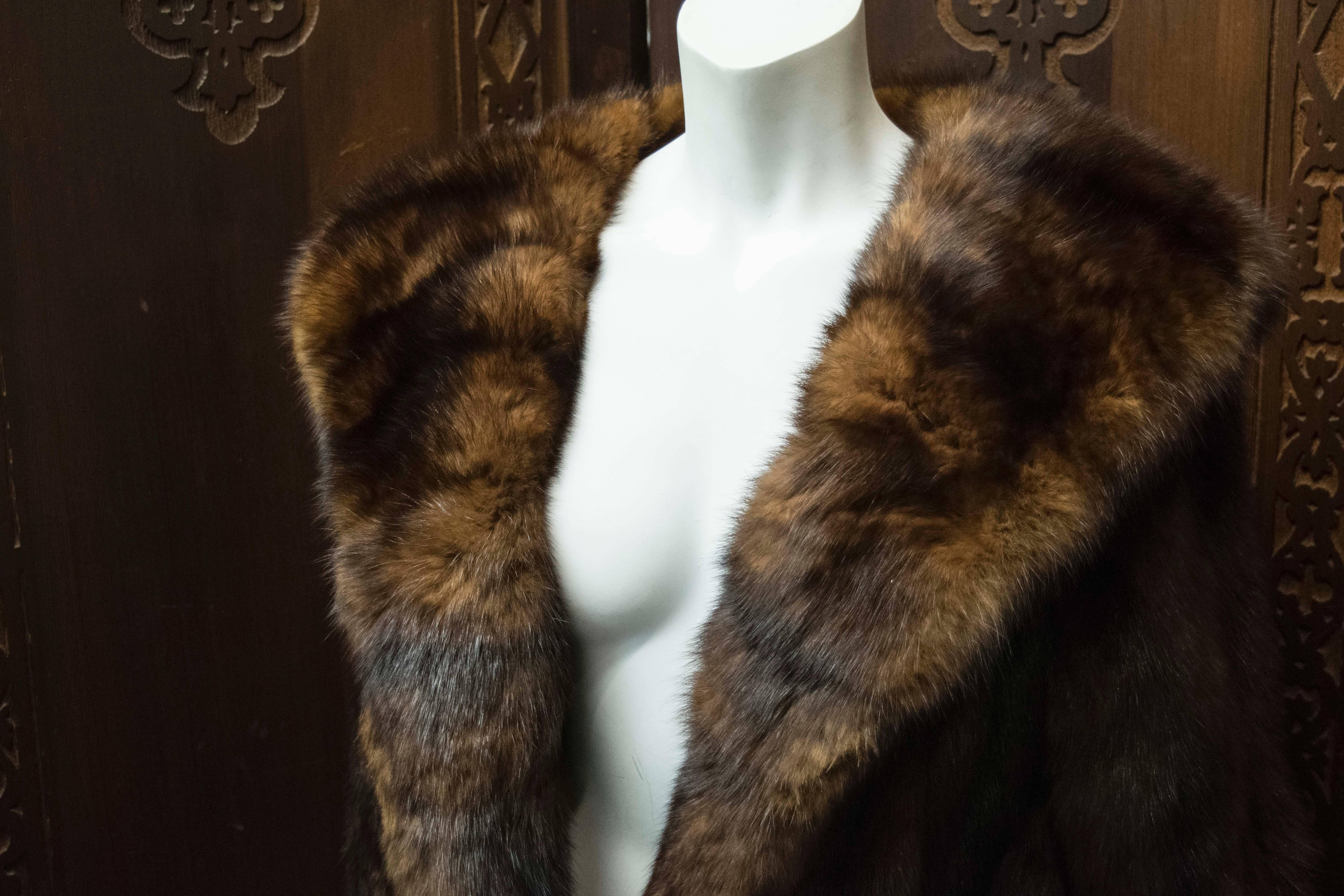 1950s fur coat