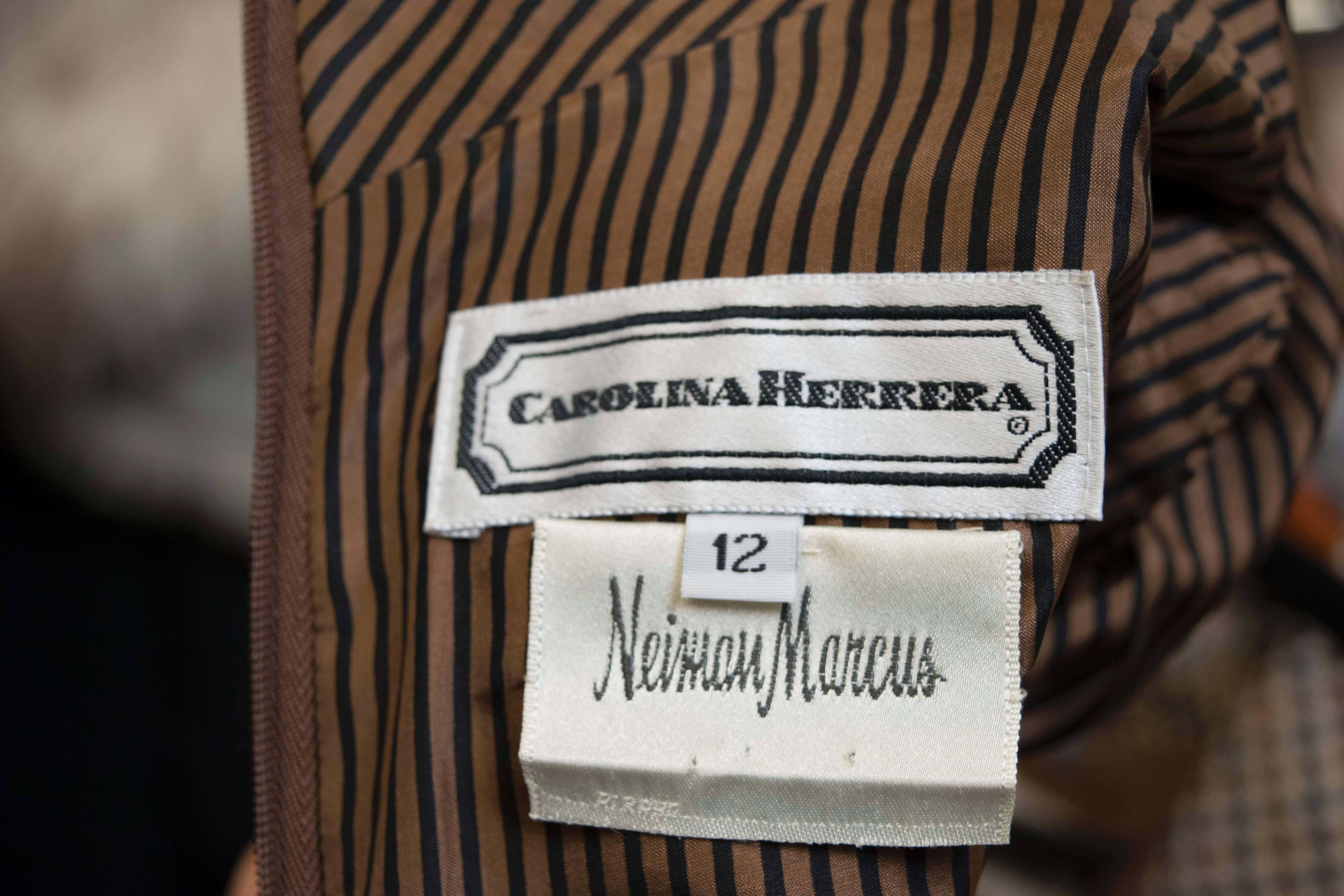 Vestito a sacco anni '80 di Carolina Herrera 1