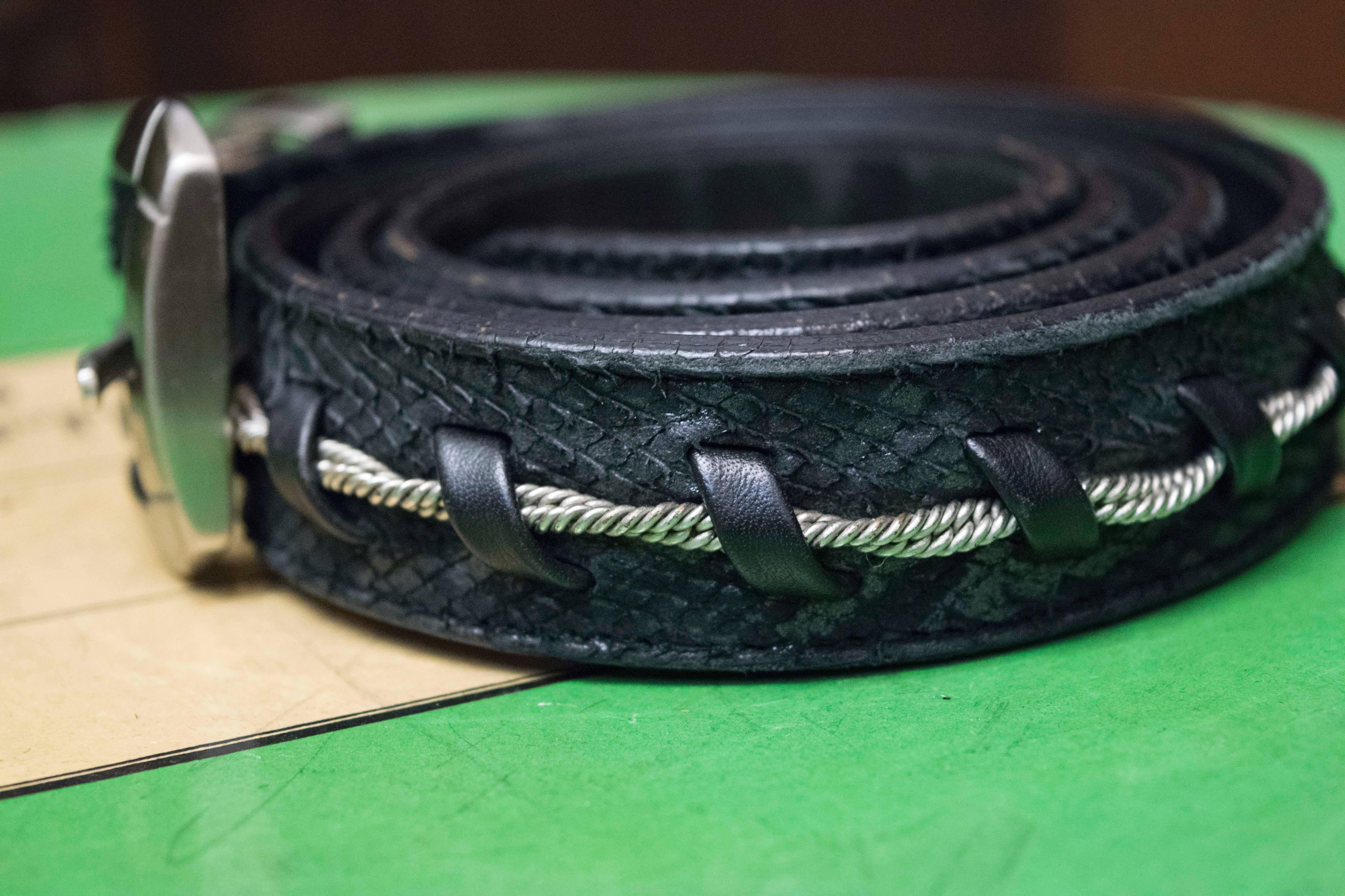 snakeskin belts