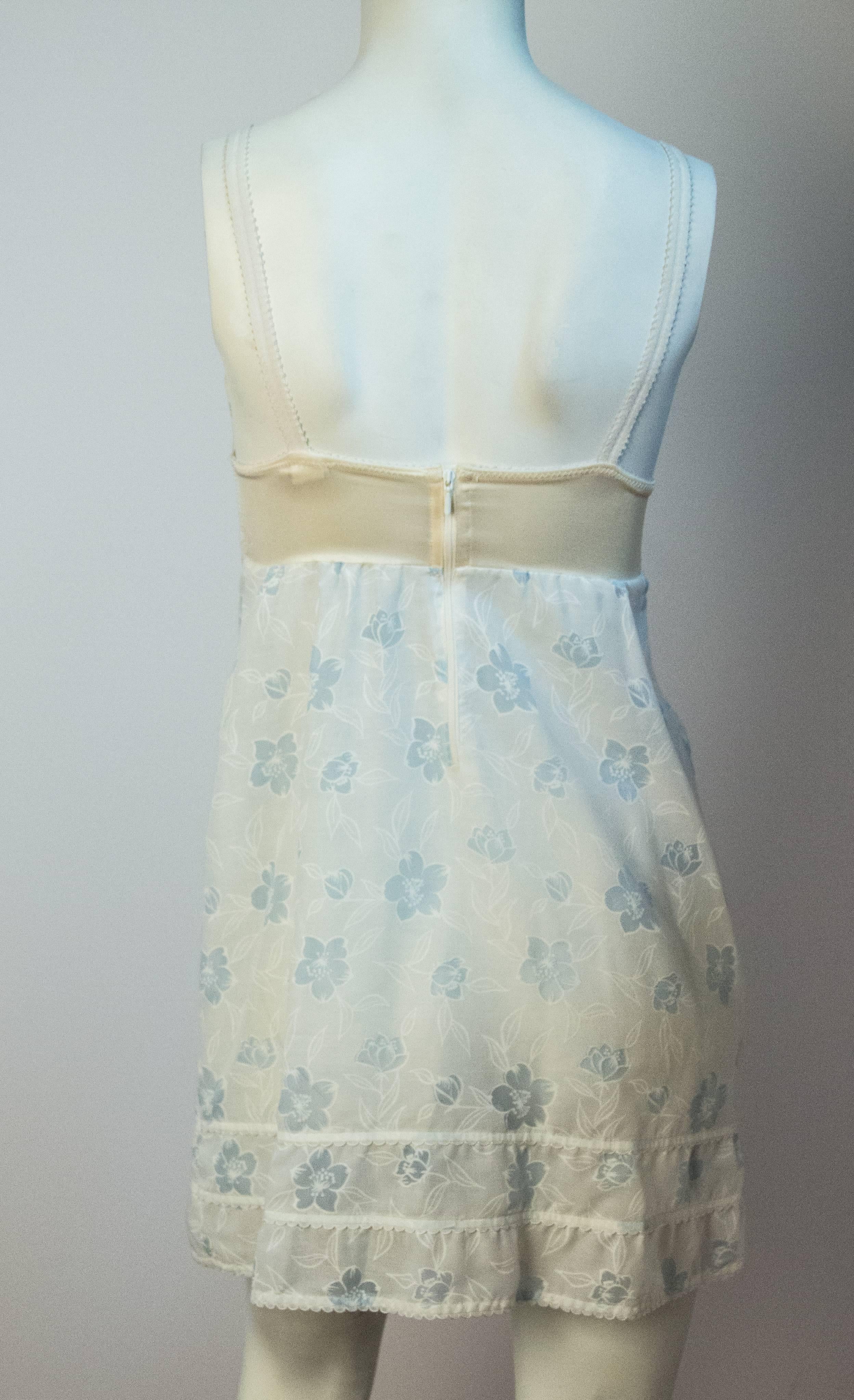 mary quant floral bodysuit