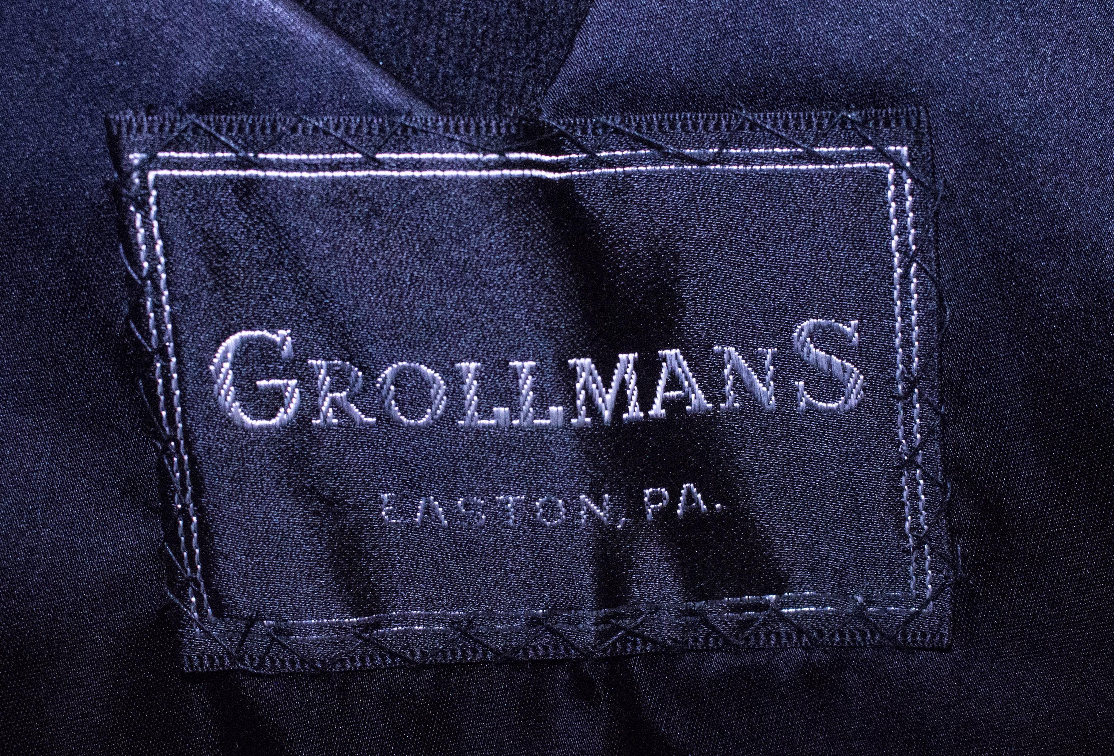 60s Grollmans Cropped Jacket In Excellent Condition In San Francisco, CA