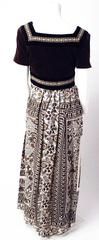 70s Jay Morley for Fern Violette Tapestry Dress