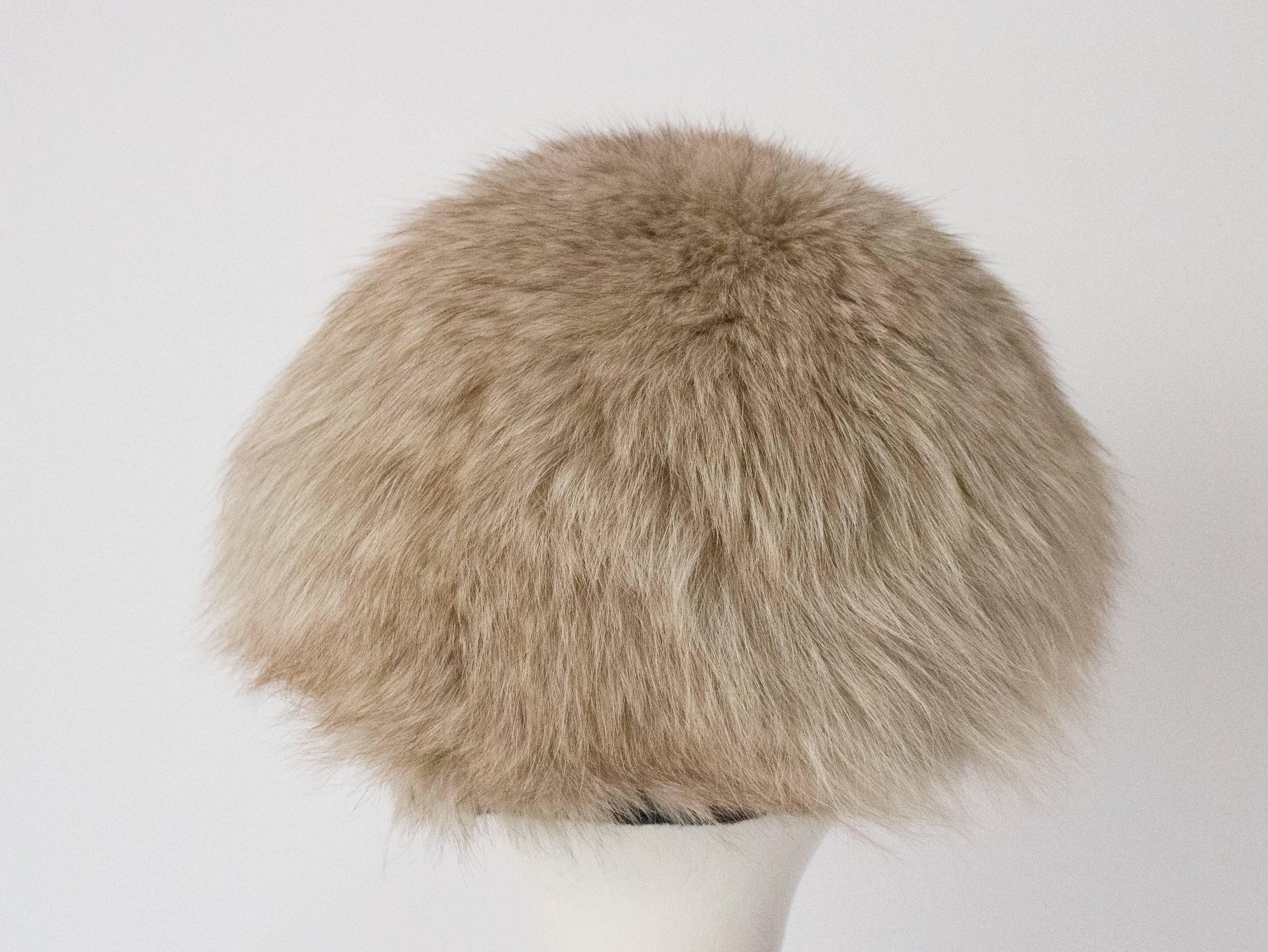 60s fur hat