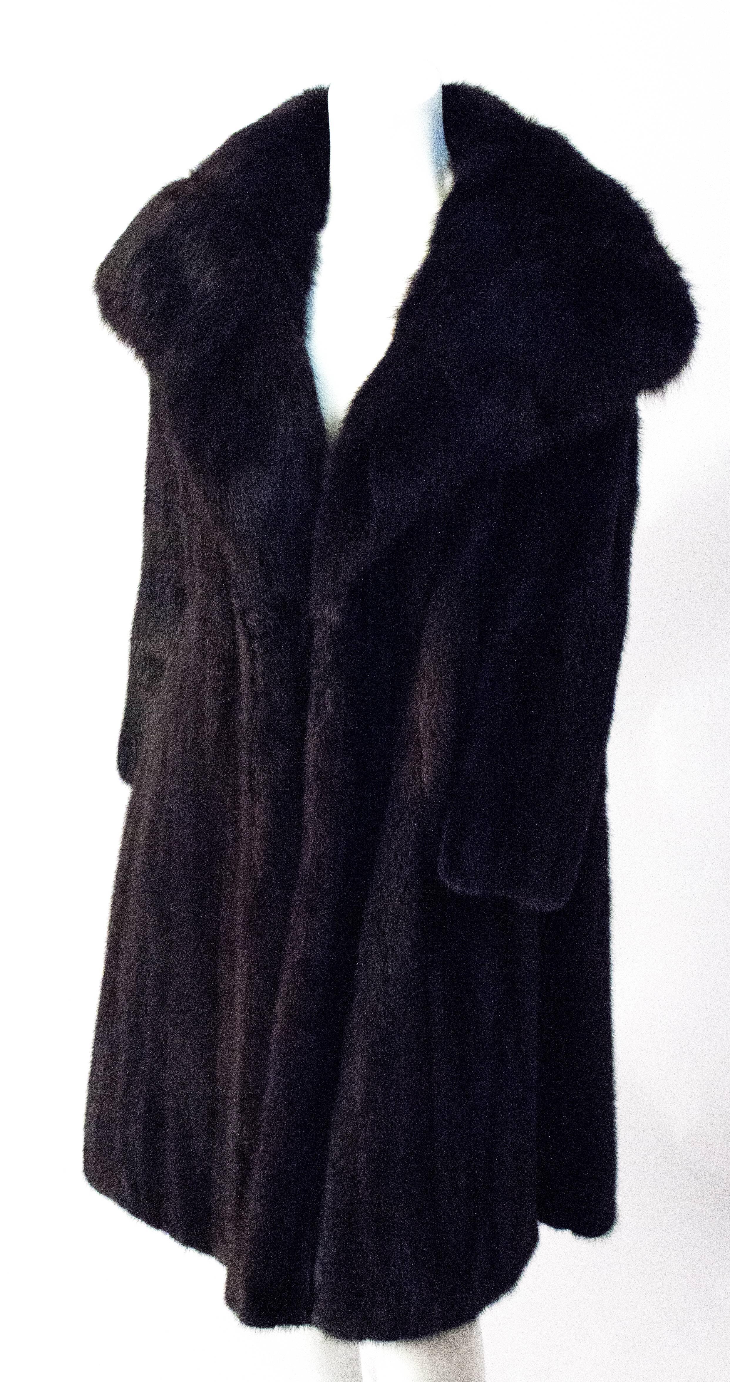 mink cape