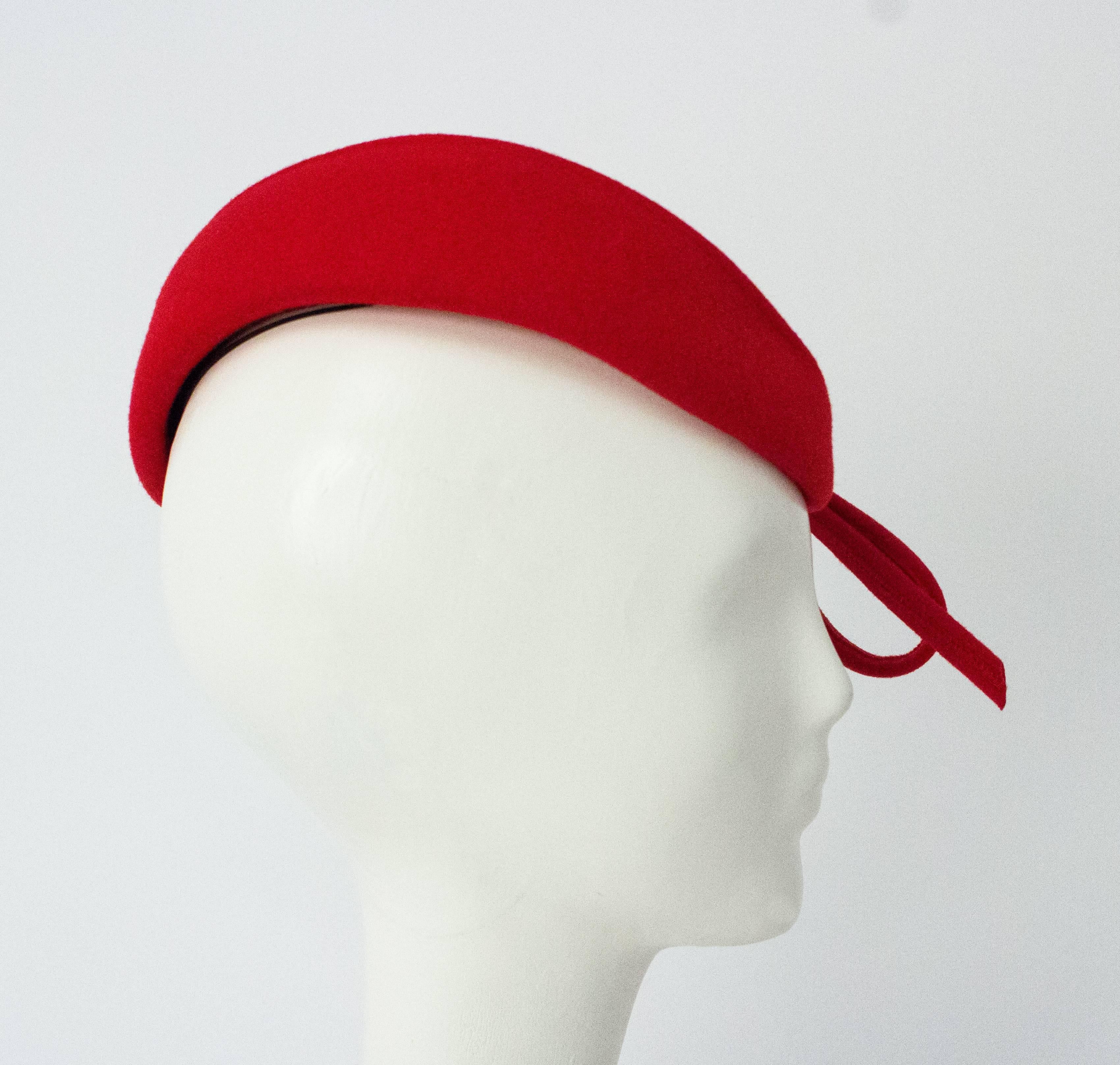 Red Adolfo II Toy Hat. 