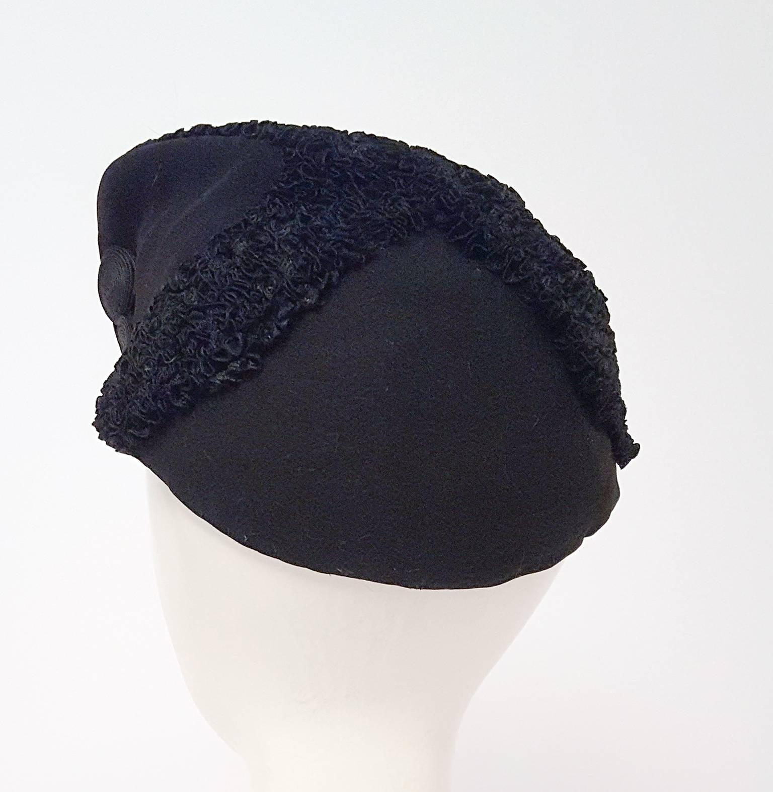 40s style hat