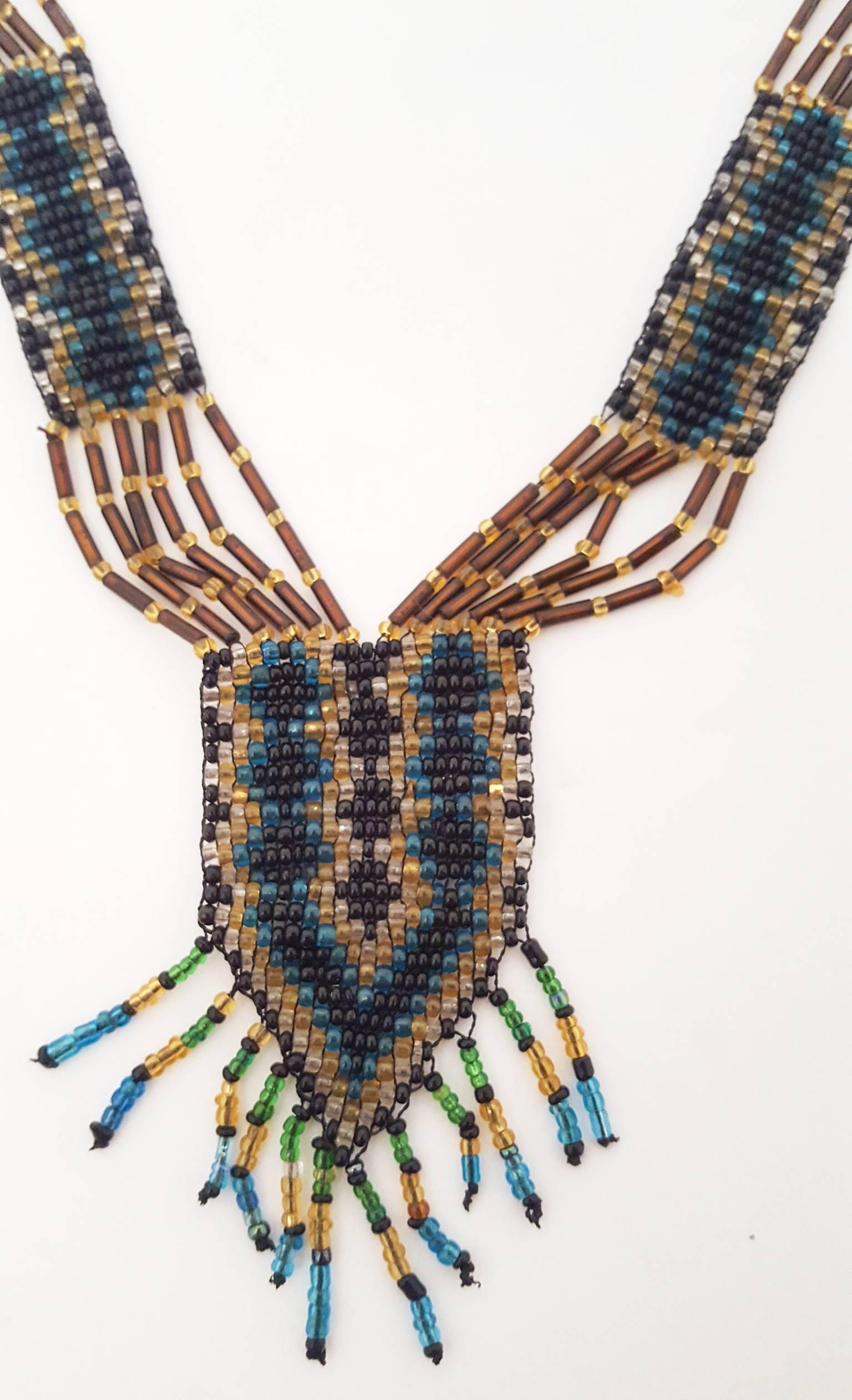 native beaded necklace