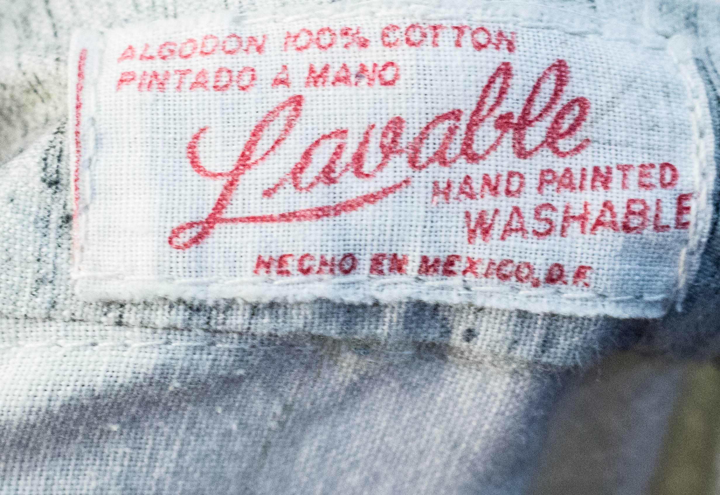 50s Mexican Cotton Souvenir Skirt 1