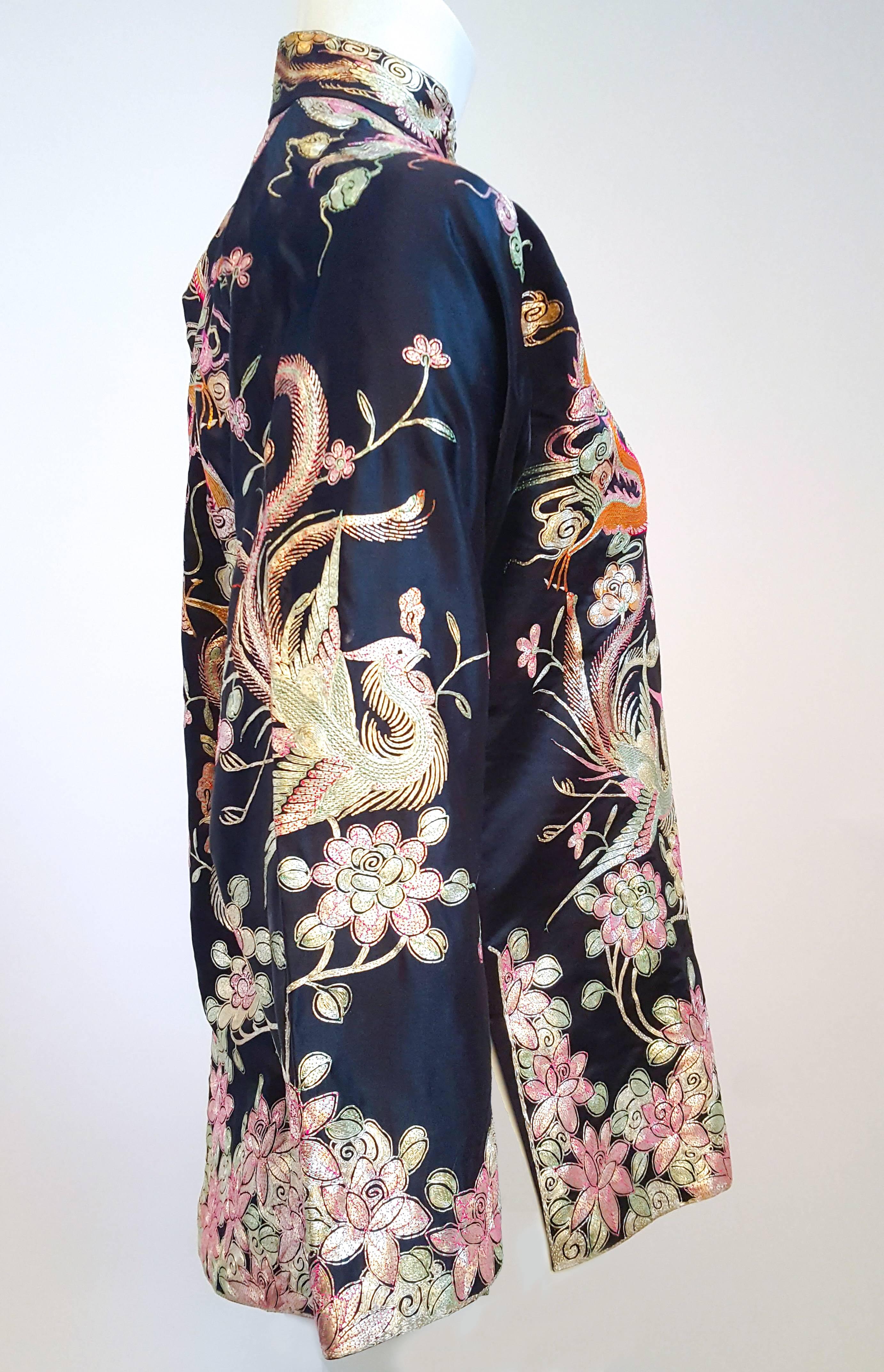 chinese silk shirt
