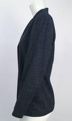 Jil Sander Flecked Navy Classic Blazer