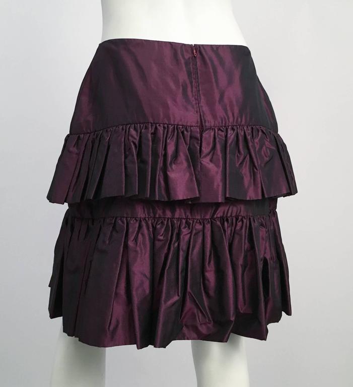 80s tiered skirt