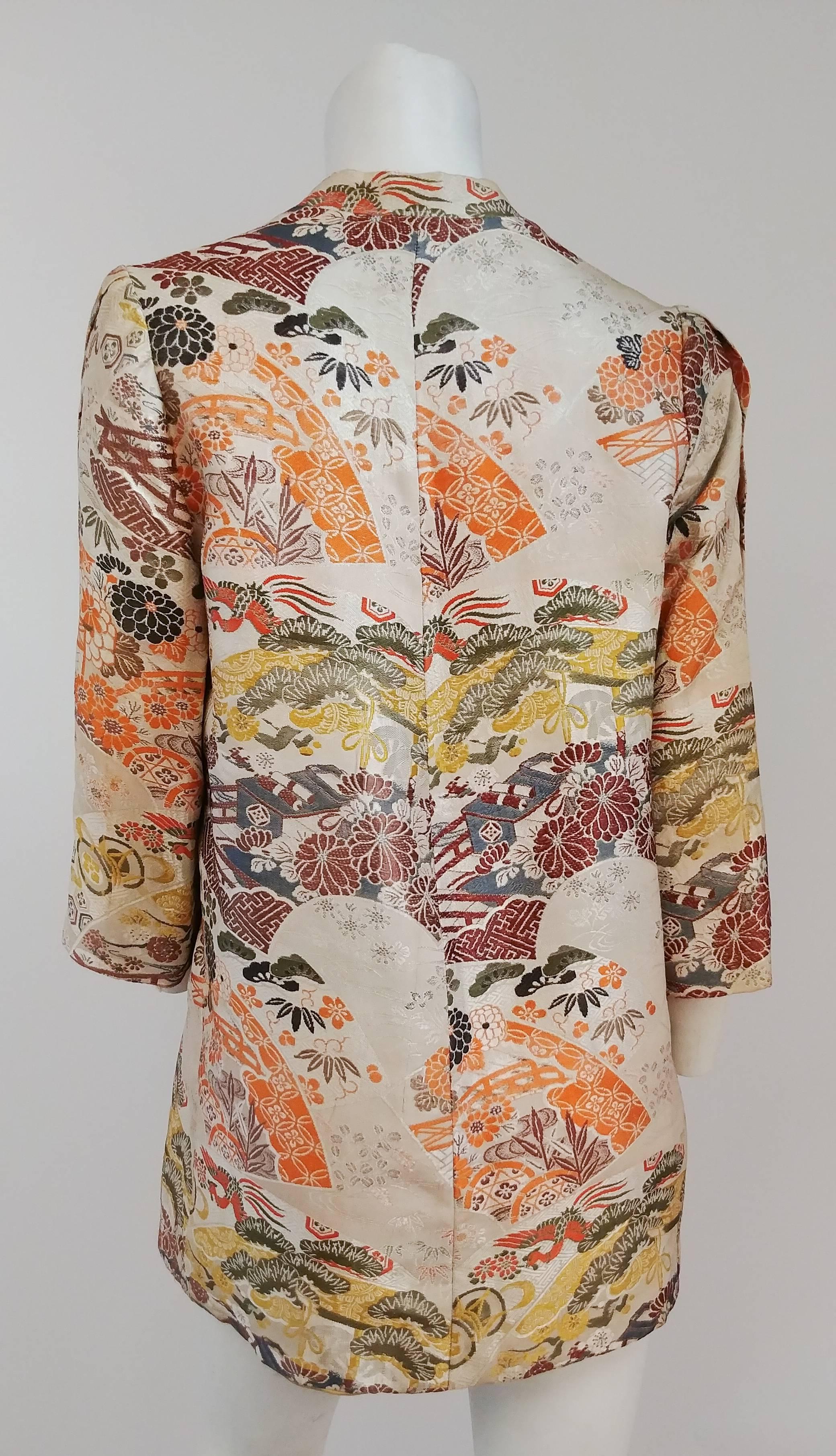 1960s Asian Brocade Jacket In Good Condition In San Francisco, CA