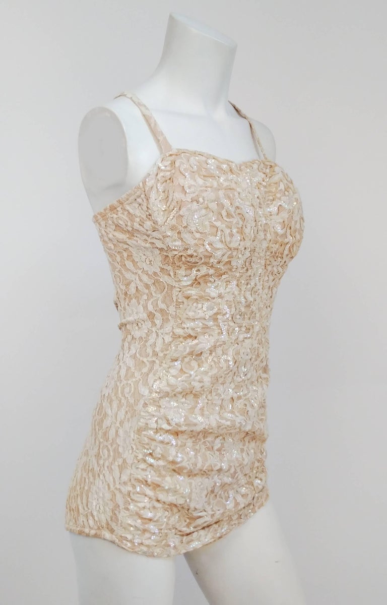 sequin bathing suit top