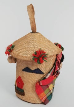 1950s Mexican Souvenir Doll Purse