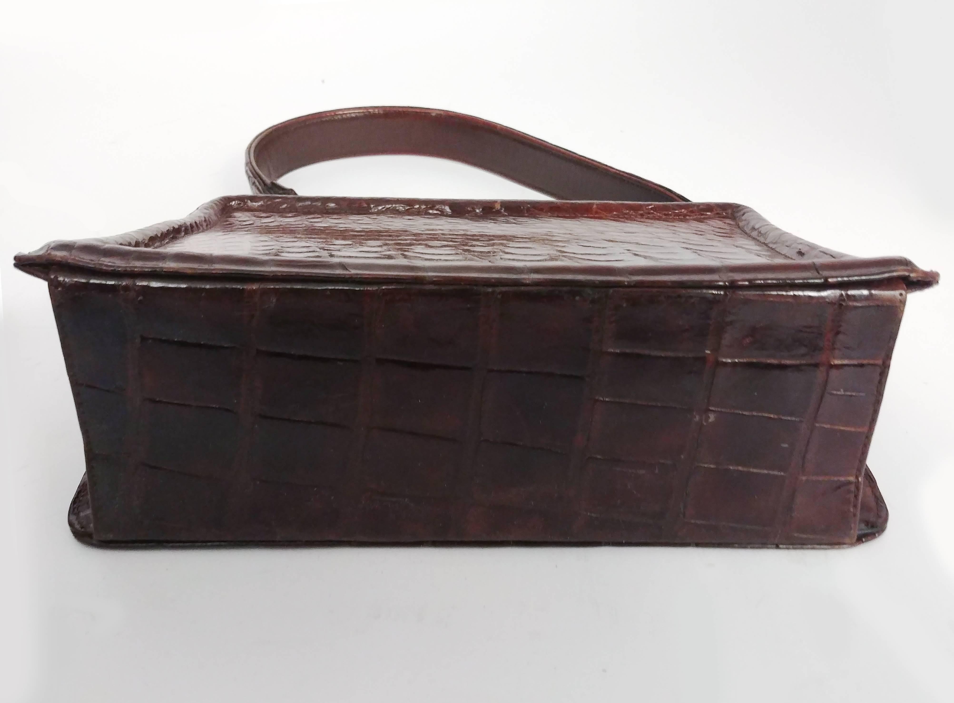 dark brown purse