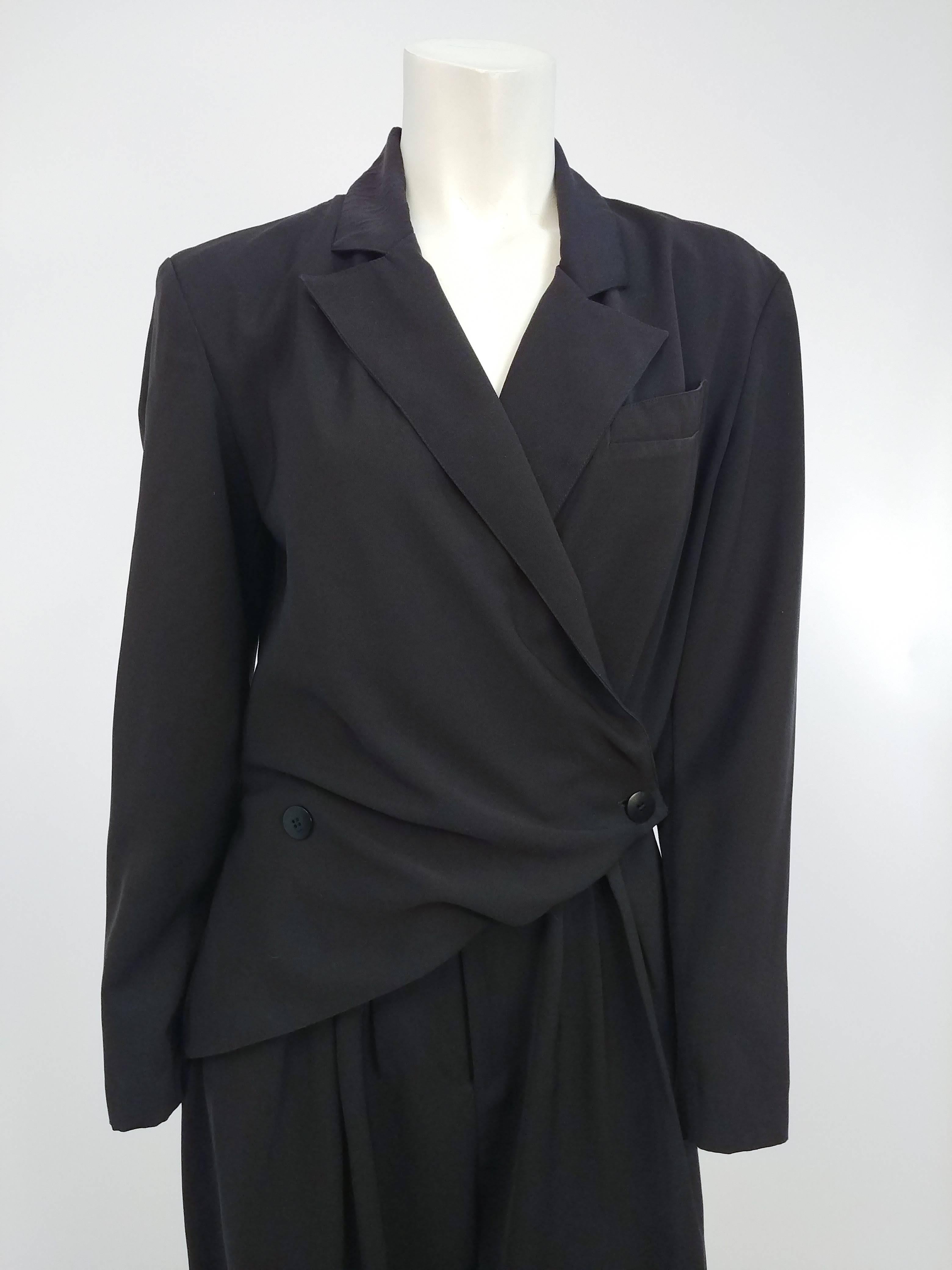 1980s Tuxedo Formal Jumpsuit In Good Condition In San Francisco, CA