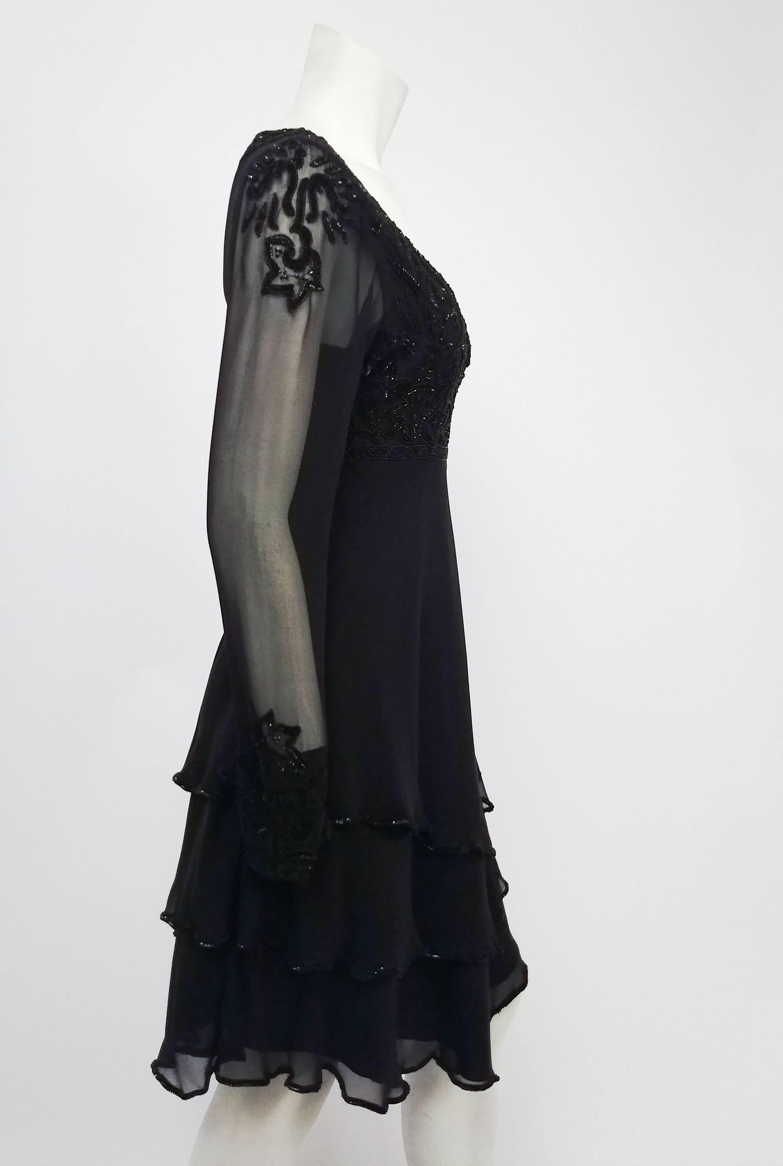 lillie rubin black dress