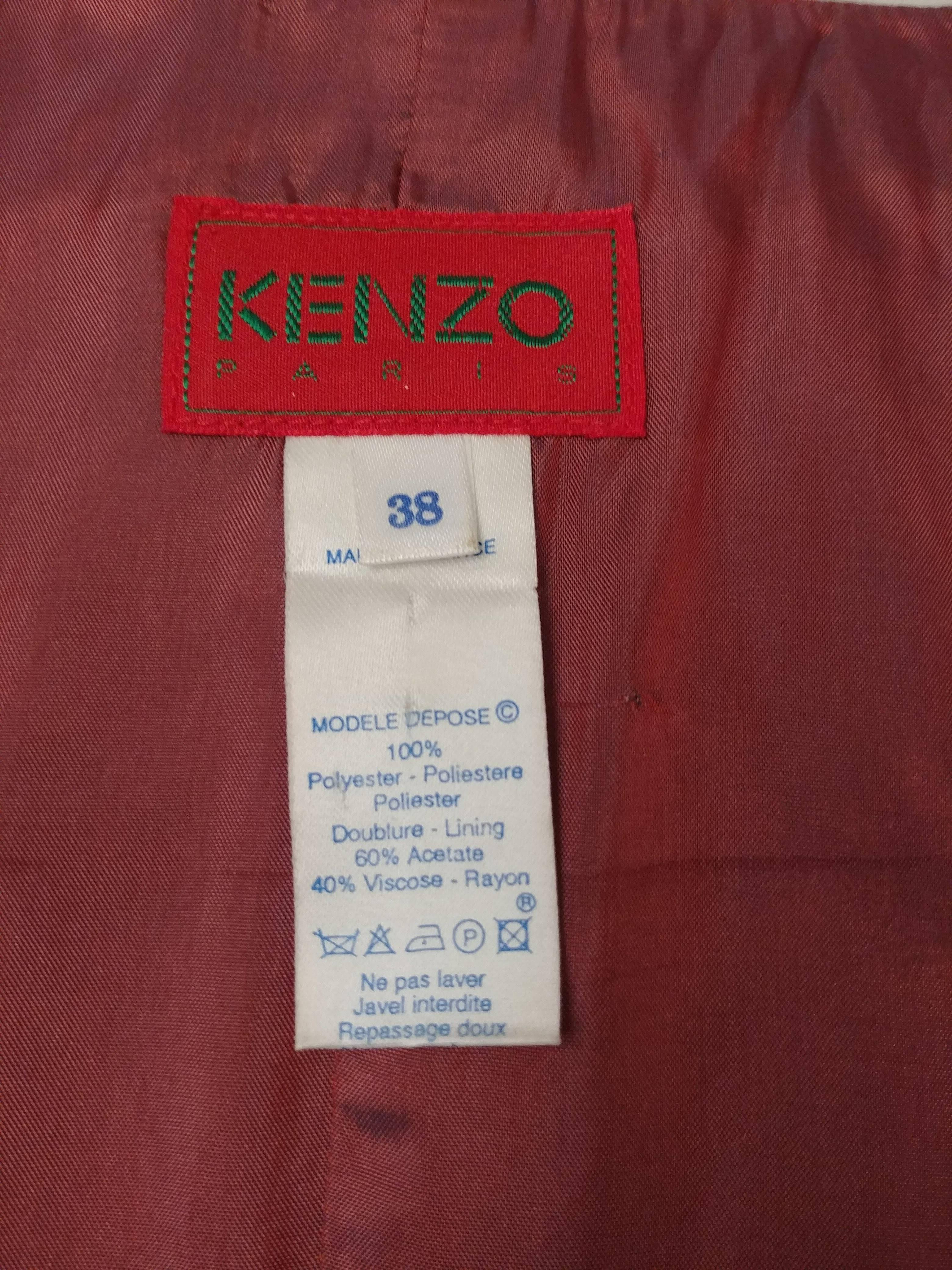 Kenzo Baroque Style Brocade Waistcoat For Sale at 1stDibs | baroque ...