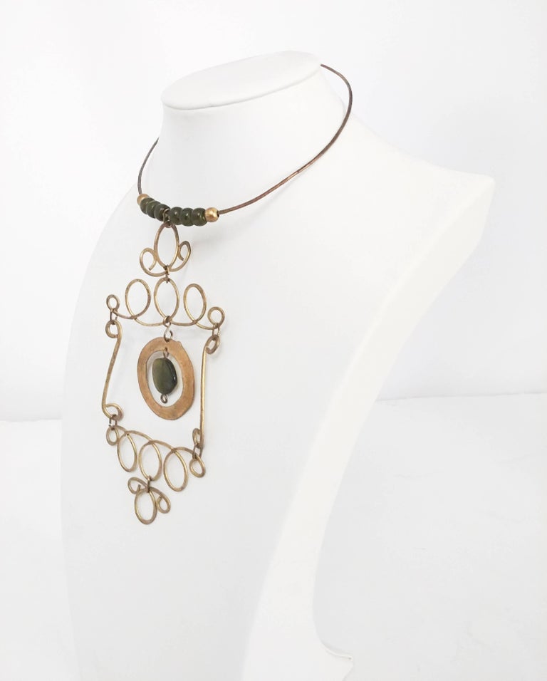Timeless Twists Wire Art Necklace 26