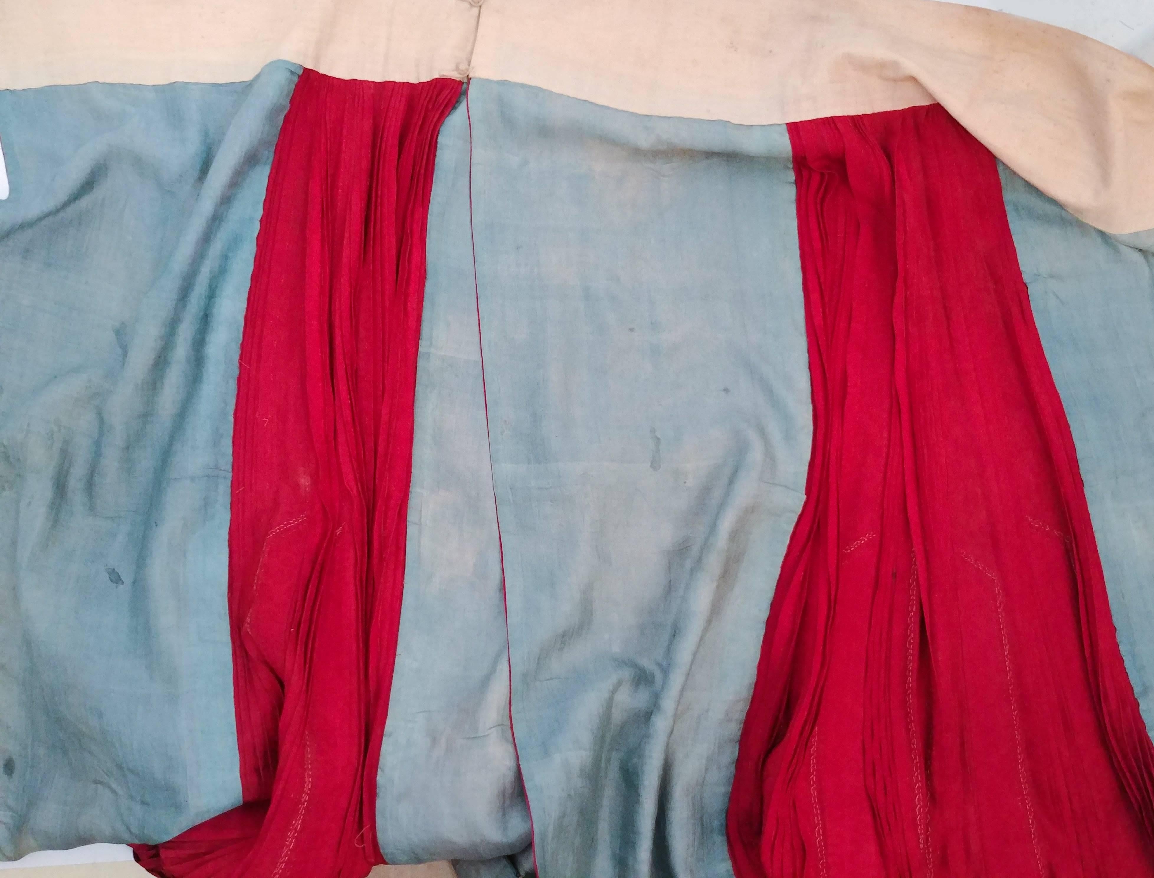 Turn of The Century Silk Chinese Wedding Skirt In Fair Condition In San Francisco, CA