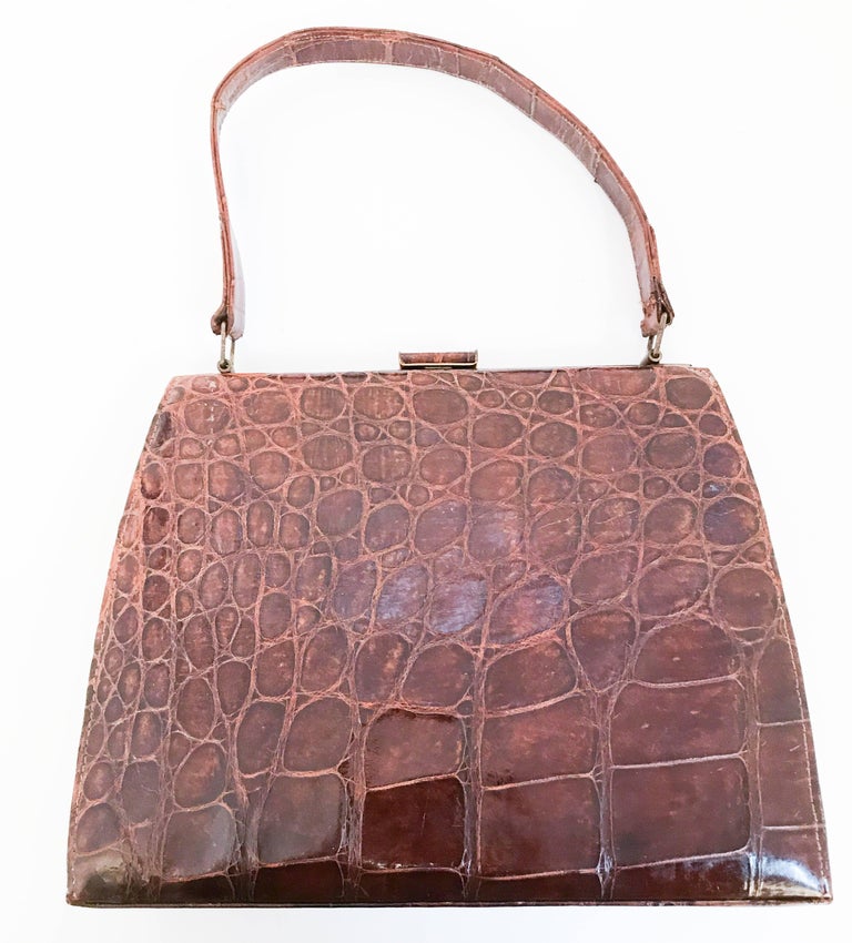 1950s Yellow and Black Structured Plastic Handbag main image 0
