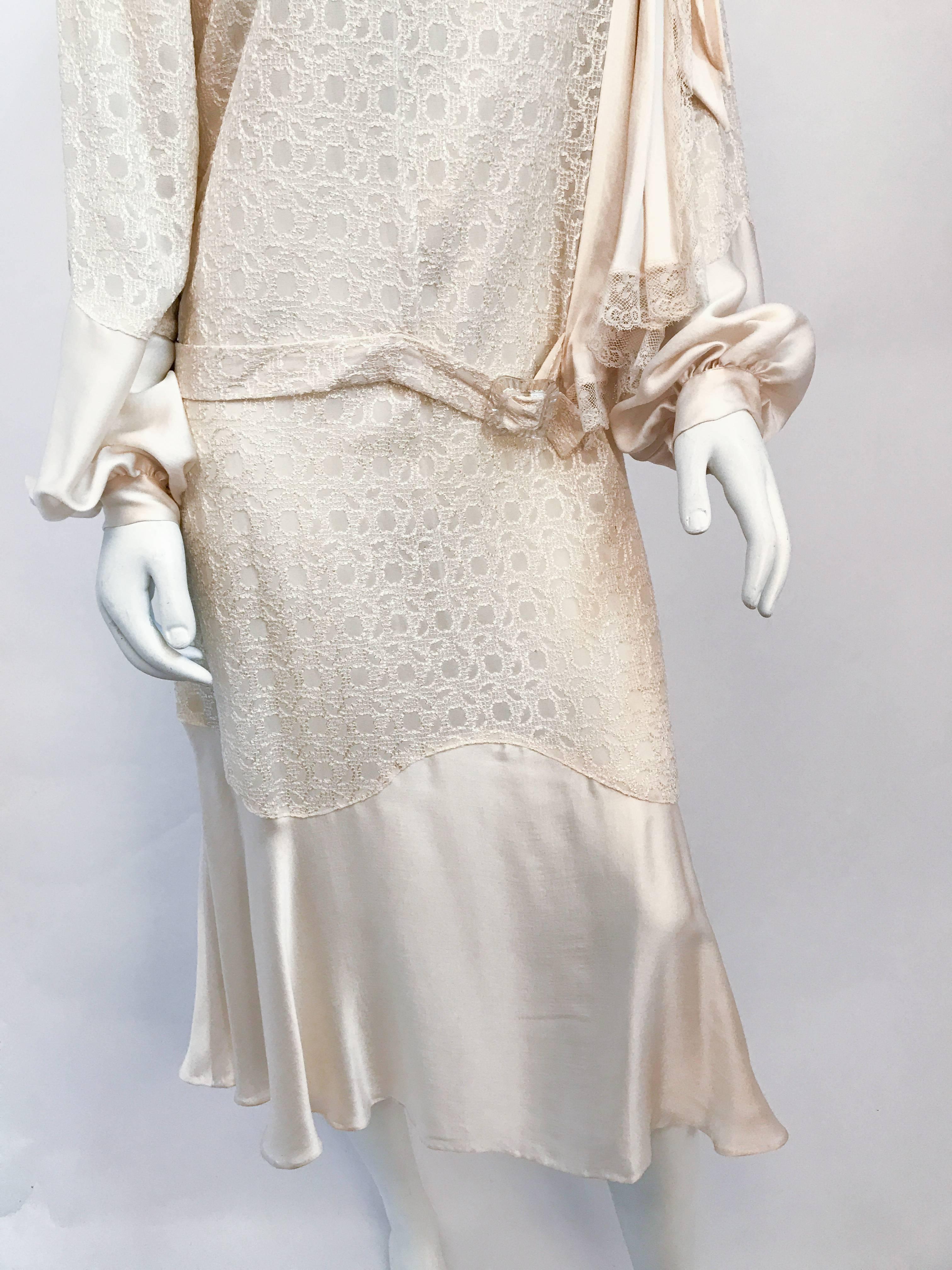 1920s satin dress