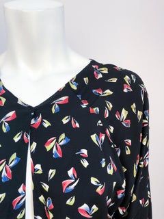 1930s Fantasy Printed Top