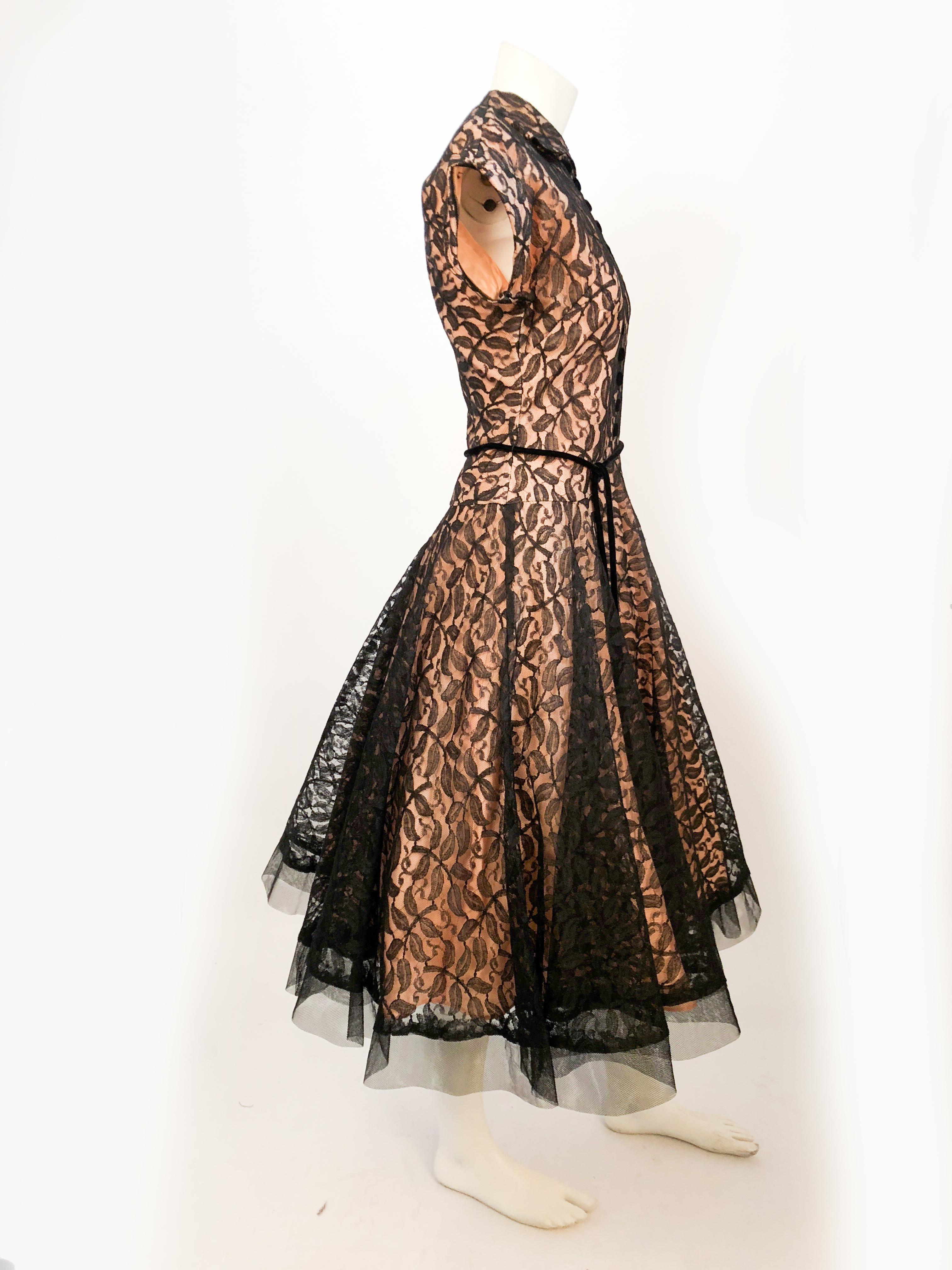 1950's lace dress