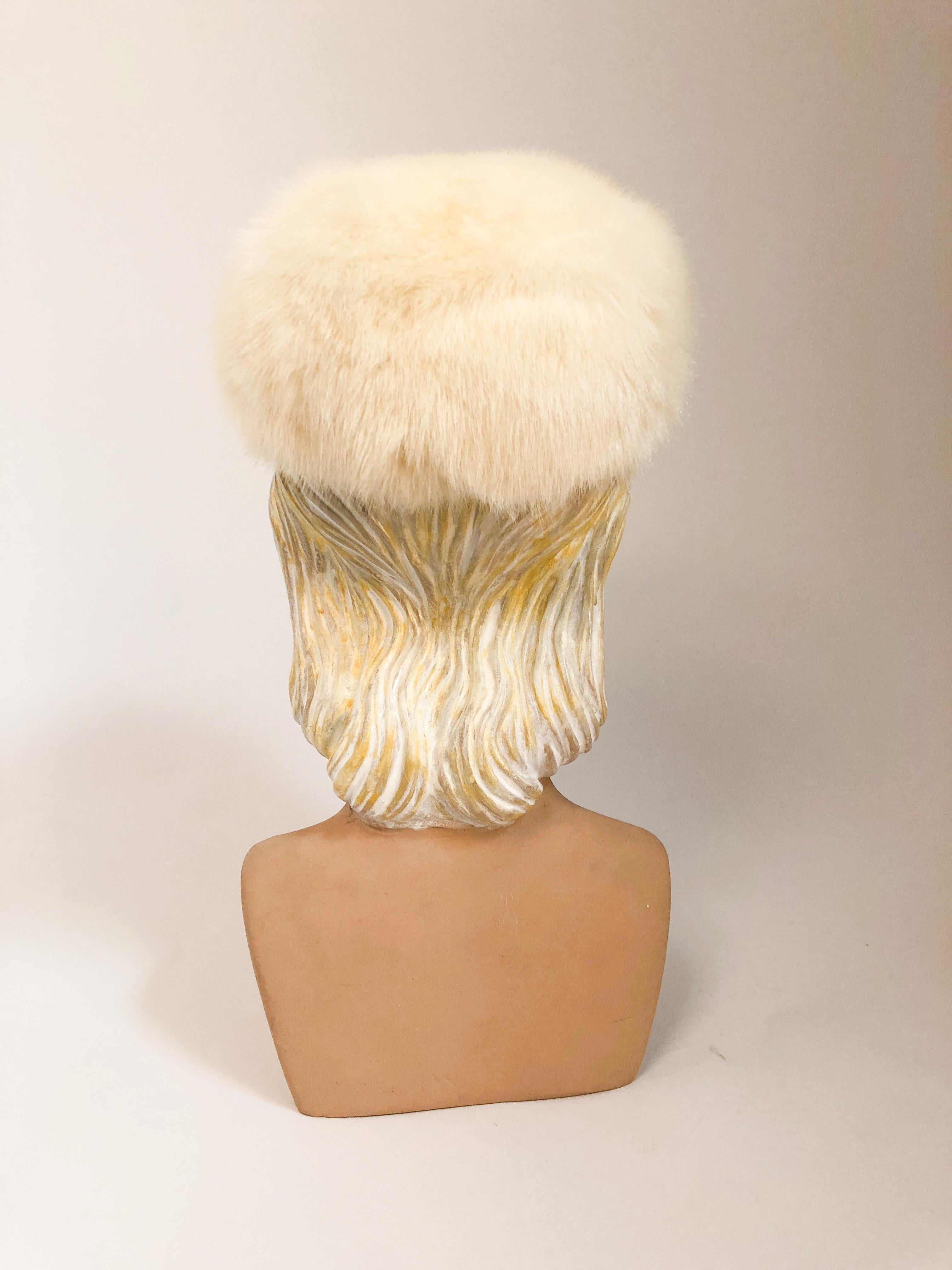 1960s fur hat