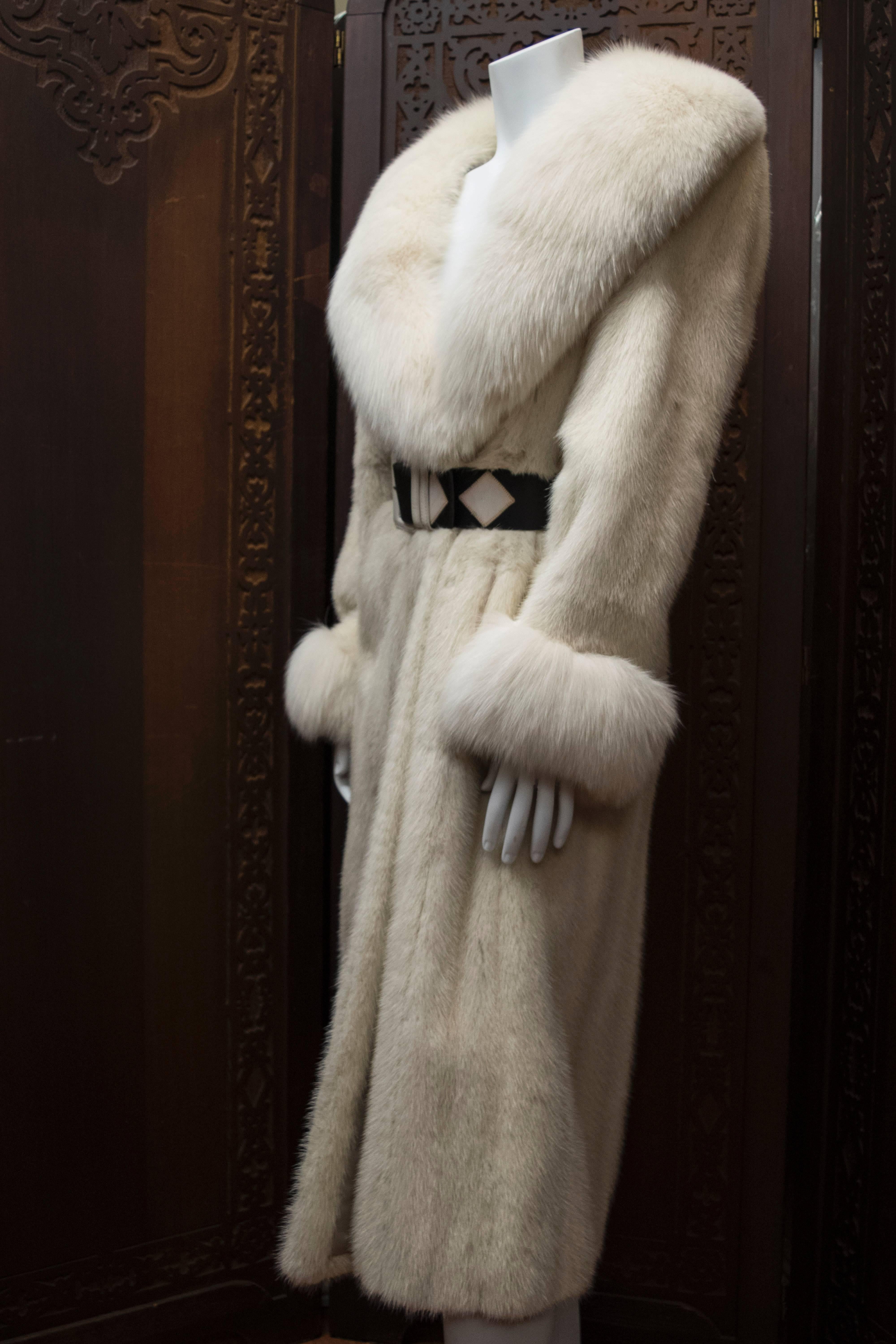 dior fur coat