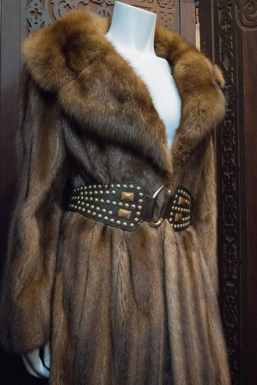 Mink and Sable Trimmed Fur Coat For Sale at 1stDibs mink or sable