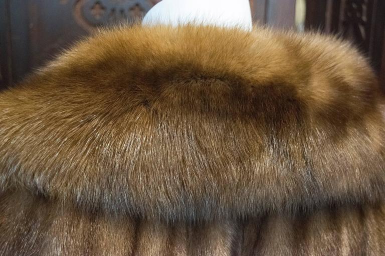 Mink and Sable Trimmed Fur Coat For Sale at 1stDibs mink or sable