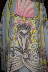 Giani Versace for Laurel Printed Skirt