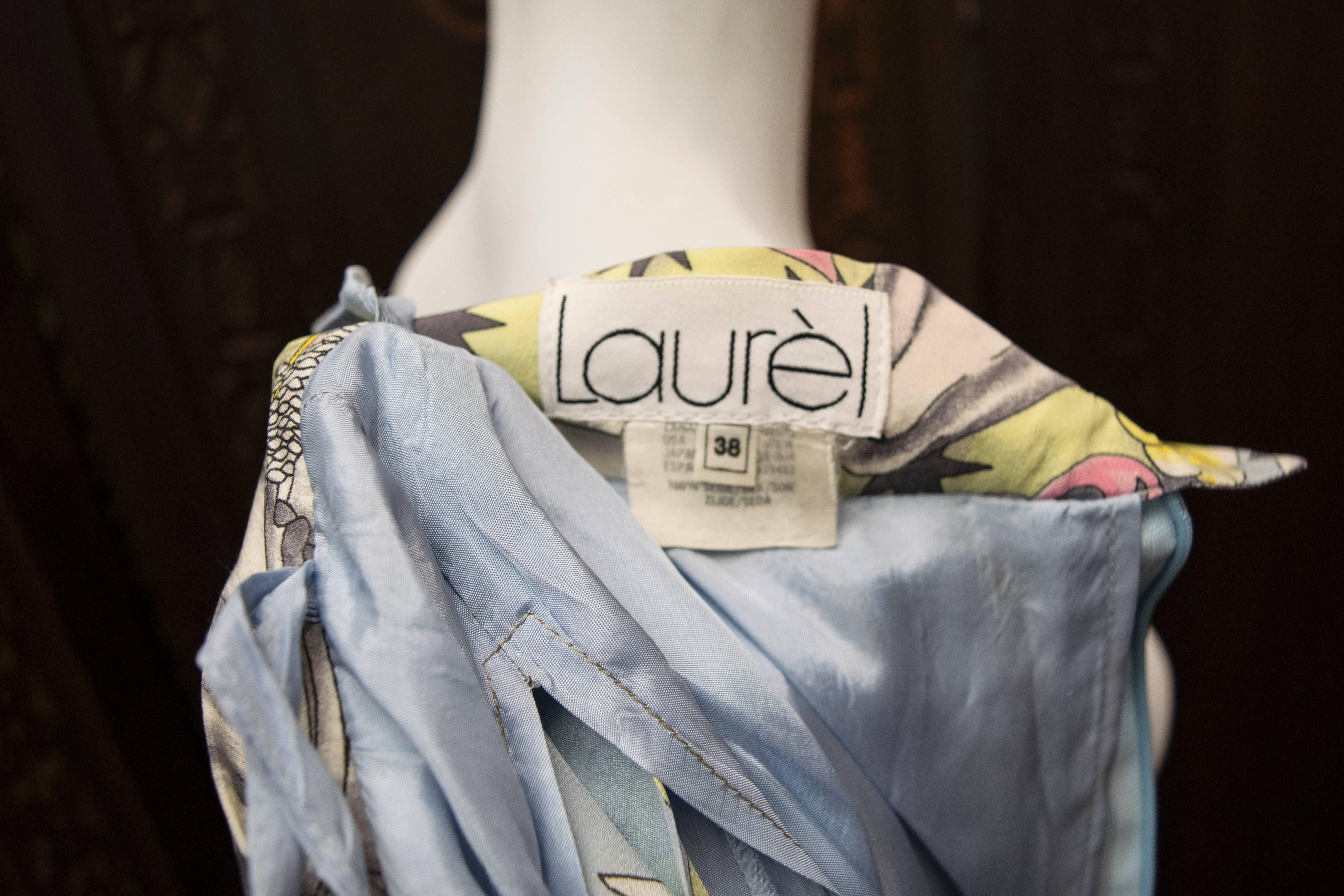Giani Versace for Laurel Printed Skirt  For Sale 1