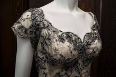 Vicky Tiel Corseted Evening Gown