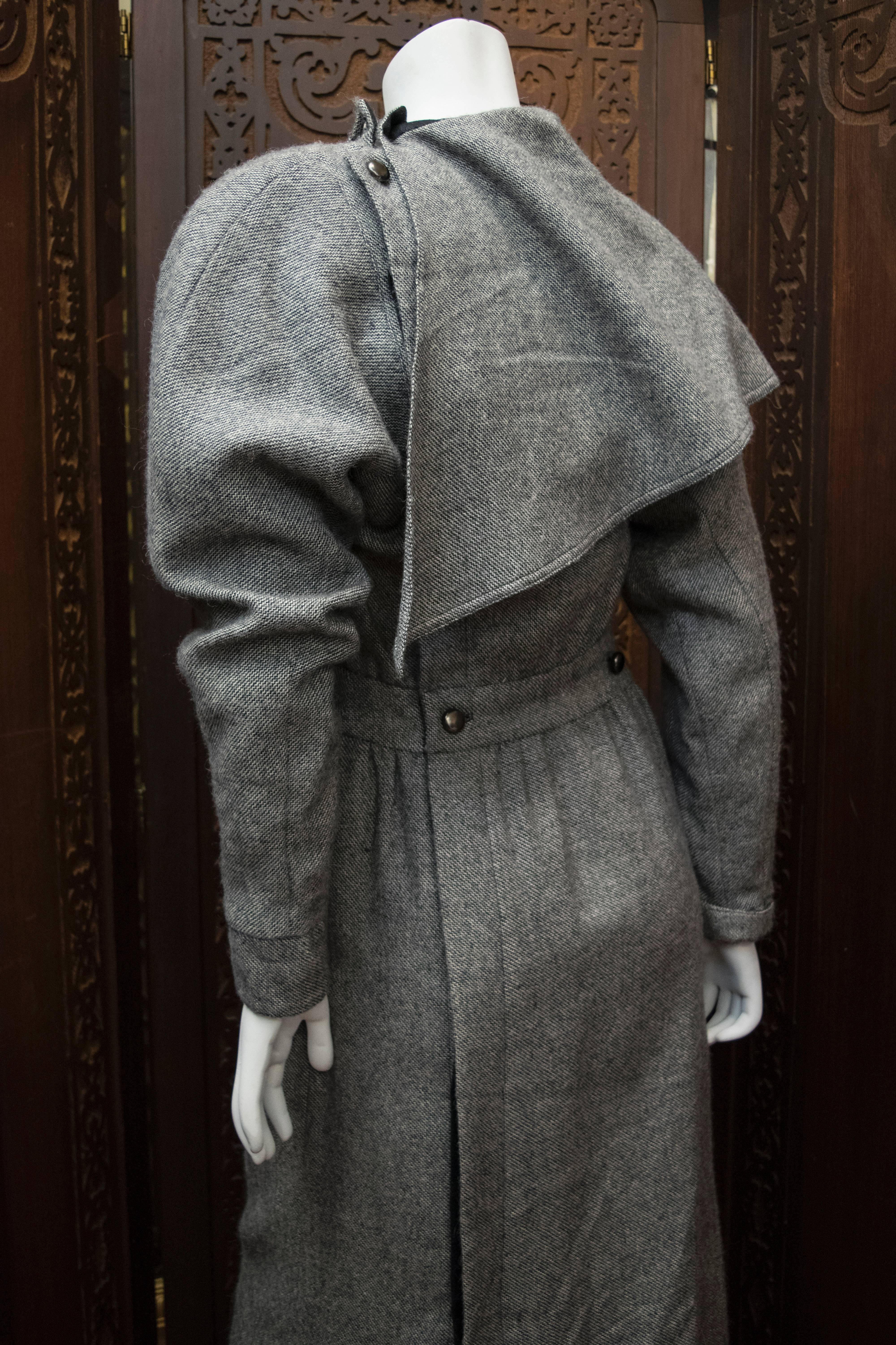 Gray Karl Lagerfel for Chloe Cashmere Dress